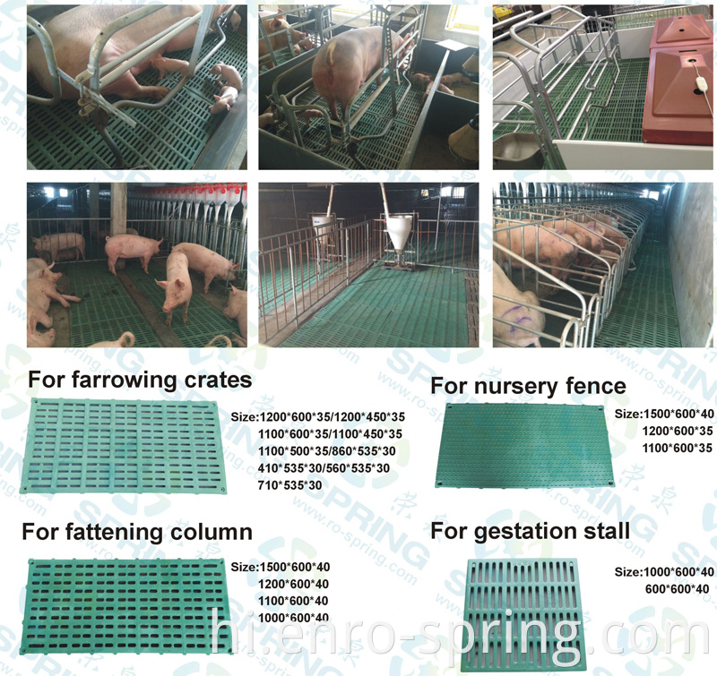 Composite Resin Slatted Floor for Pig